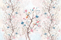Фотообои  Onprint Blooming soul BIRDS HOUSE BRIGHT q