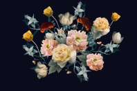 Фотообои  Onprint Blooming soul BIG CENTER ART q