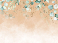 Фотообои  Onprint Blooming soul BEGIE GOLD FOLIAGE q