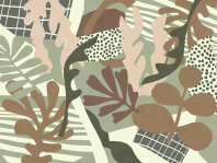 Бесшовная фотообои Wall Street Matisse 24550