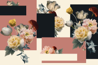 Фотообои  Onprint Blooming soul BIG GEOMETRY ART q